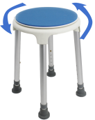 可旋轉洗浴凳