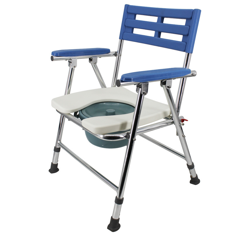 Shower toilet chair