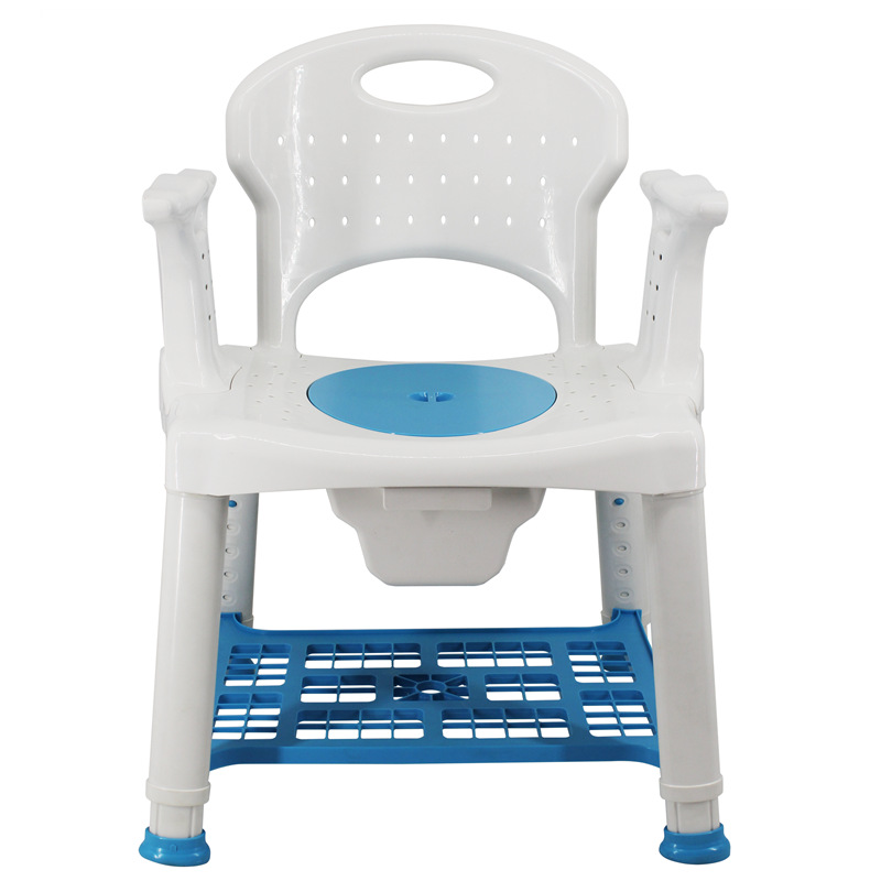 Shower toilet chair