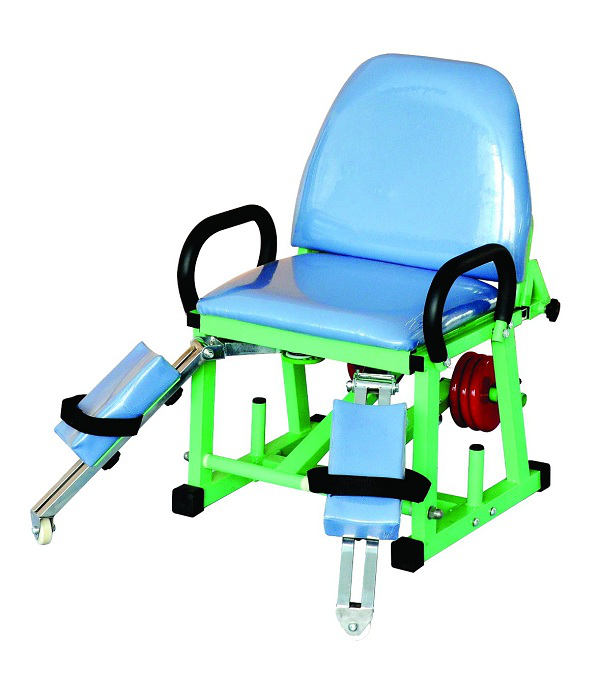 Adduction and abduction training device for children's hip joint-