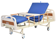 Double swing advanced nursing bed