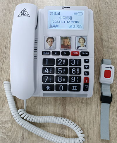 帶一鍵求救SOS的4G無(wú)線固話（CL9000）-