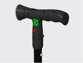 帶收音機(jī)拐杖-