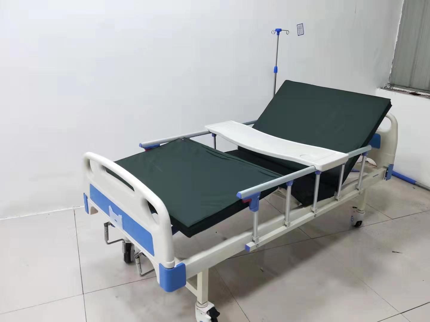 Manual medical bed