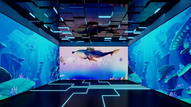 三維沉浸式情景互動教室-