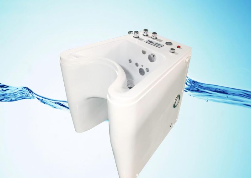 Upper limb vortex bubble bath tank-